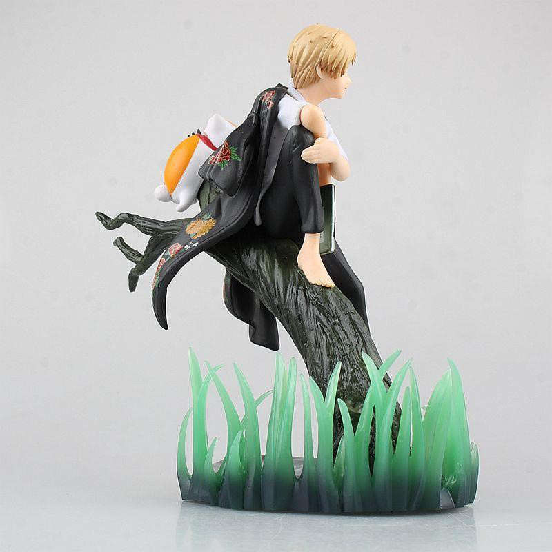 Natsume's Book of Friends Natsume Takashi Little Fox Statue Action Figure Collection Premium Anime Model Toy Fans Collectors Decoration
