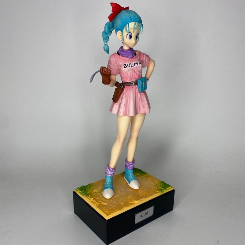 Dragon Ball Launch Bulma Statue Action Figure Collection Premium Anime Model Toy Fans Collectors Decoration