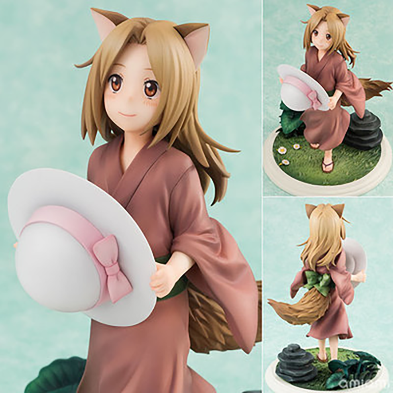 Natsume's Book of Friends Natsume Takashi Little Fox Statue Action Figure Collection Premium Anime Model Toy Fans Collectors Decoration