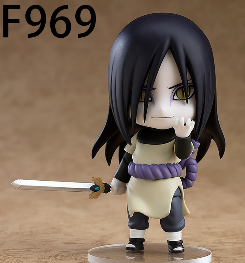 Naruto Shippuden Chibi Character Statue Action Figure Collection Premium Anime Model Toy Fans Collectors Decoration