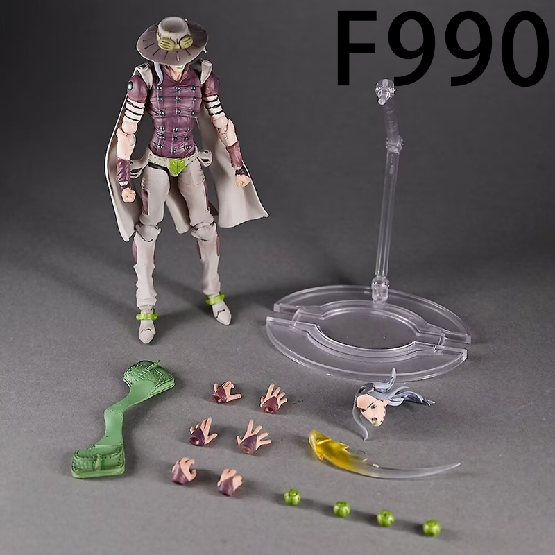 JoJo's Bizarre Adventure Gyro Zeppeli Funny Valentine Crazy Diamond Statue Action Figure Collection Premium Anime Model Toy Fans