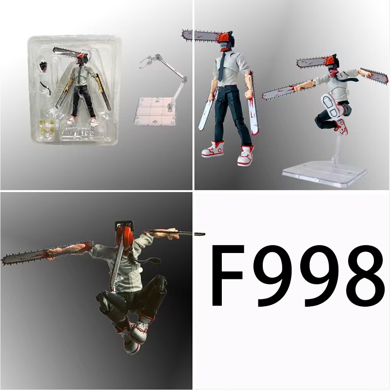 Chainsaw Man Statue Action Figure Collection Premium Anime Model Toy Fans Collectors Decoration