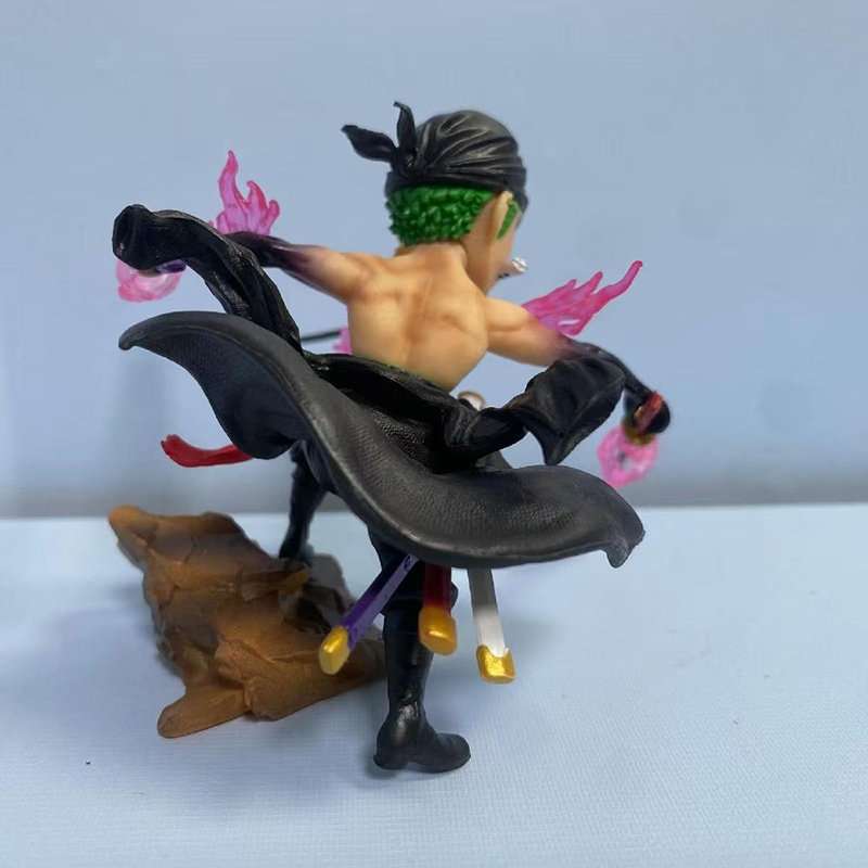 One Piece Roronoa Zoro Nika Luffy Statue Action Figure Collection Premium Anime Model Toy Fans Collectors Decoration