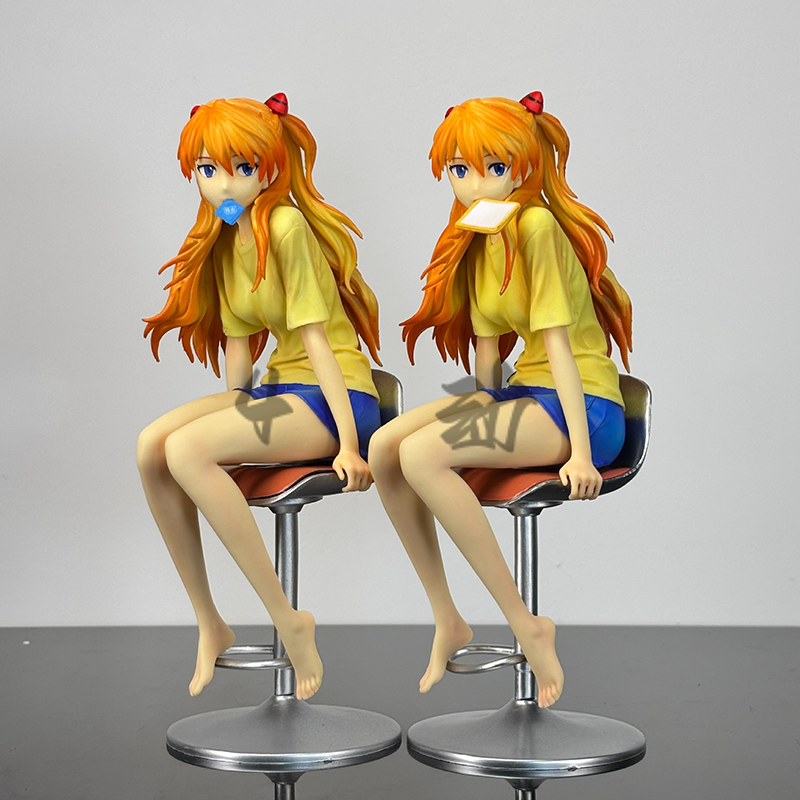 Neon Genesis Evangelion Asuka Langley Statue Action Figure Collection Premium Anime Model Toy Fans Collectors Decoration