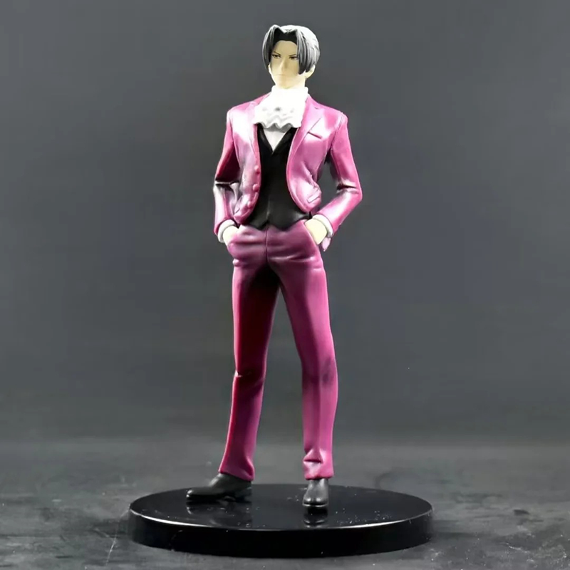 Ace Attorney Miles Edgeworth Statue Action Figure Collection Premium Anime Model Toy Fans Collectors Decoration