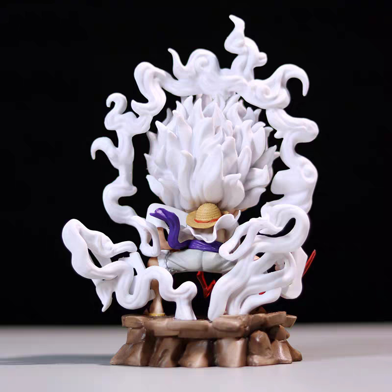 One Piece Roronoa Zoro Nika Luffy Statue Action Figure Collection Premium Anime Model Toy Fans Collectors Decoration