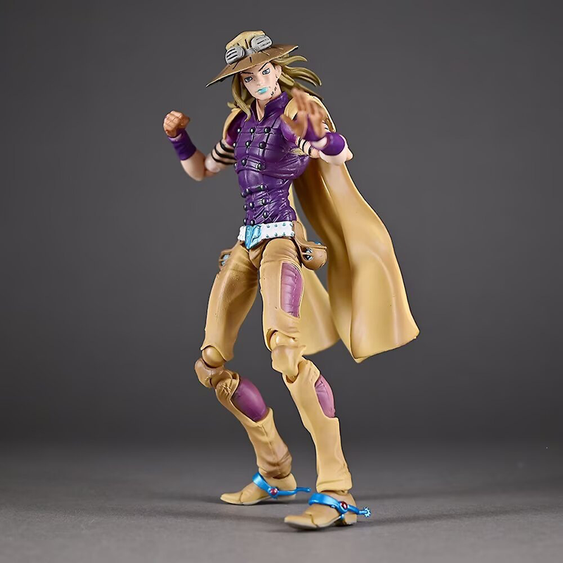 JoJo's Bizarre Adventure Gyro Zeppeli Funny Valentine Crazy Diamond Statue Action Figure Collection Premium Anime Model Toy Fans