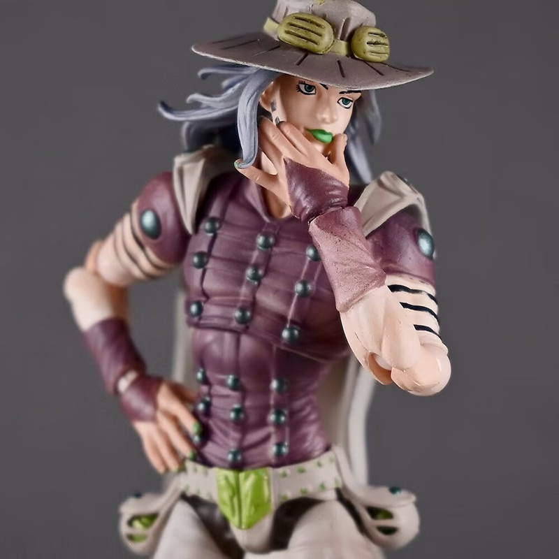 JoJo's Bizarre Adventure Gyro Zeppeli Funny Valentine Crazy Diamond Statue Action Figure Collection Premium Anime Model Toy Fans
