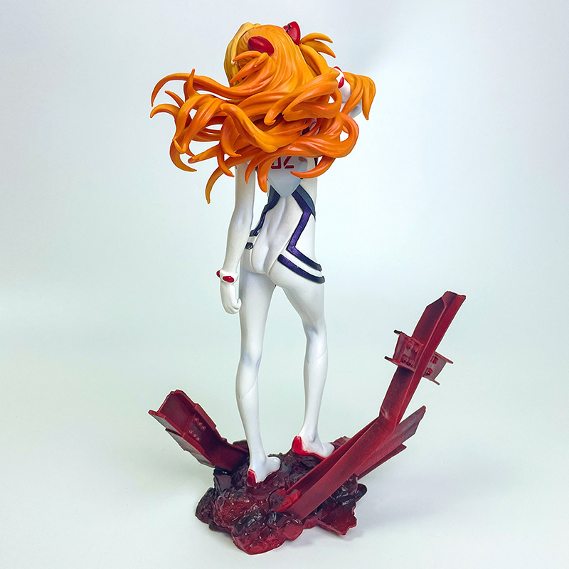 Neon Genesis Evangelion Asuka Langley Statue Action Figure Collection Premium Anime Model Toy Fans Collectors Decoration