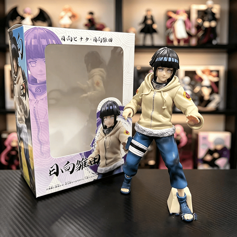 Naruto Shippuden Naruto Uzumaki Gaara Hinata Hyuga Statue Action Figure Collection Premium Anime Model Toy Fans Decoration