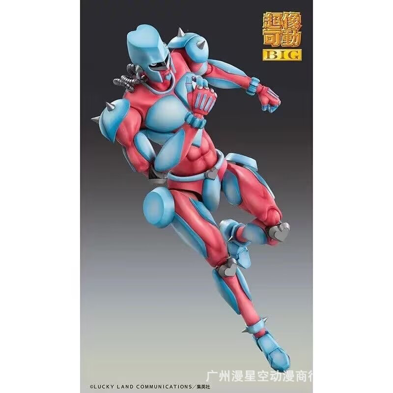 JoJo's Bizarre Adventure Gyro Zeppeli Funny Valentine Crazy Diamond Statue Action Figure Collection Premium Anime Model Toy Fans