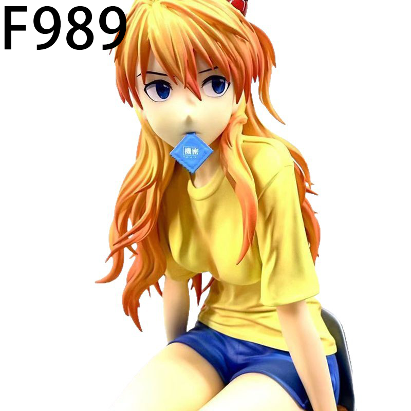 Neon Genesis Evangelion Asuka Langley Statue Action Figure Collection Premium Anime Model Toy Fans Collectors Decoration