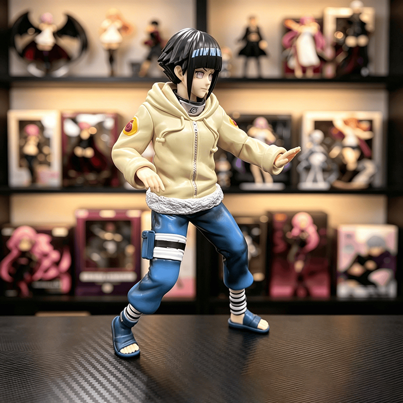 Naruto Shippuden Naruto Uzumaki Gaara Hinata Hyuga Statue Action Figure Collection Premium Anime Model Toy Fans Decoration