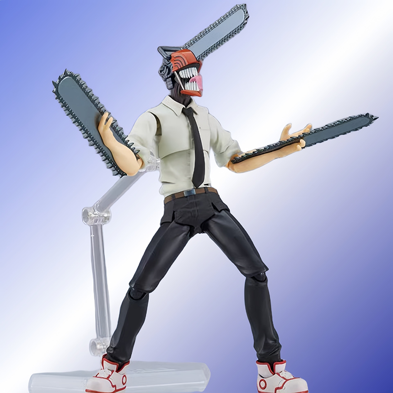 Chainsaw Man Statue Action Figure Collection Premium Anime Model Toy Fans Collectors Decoration