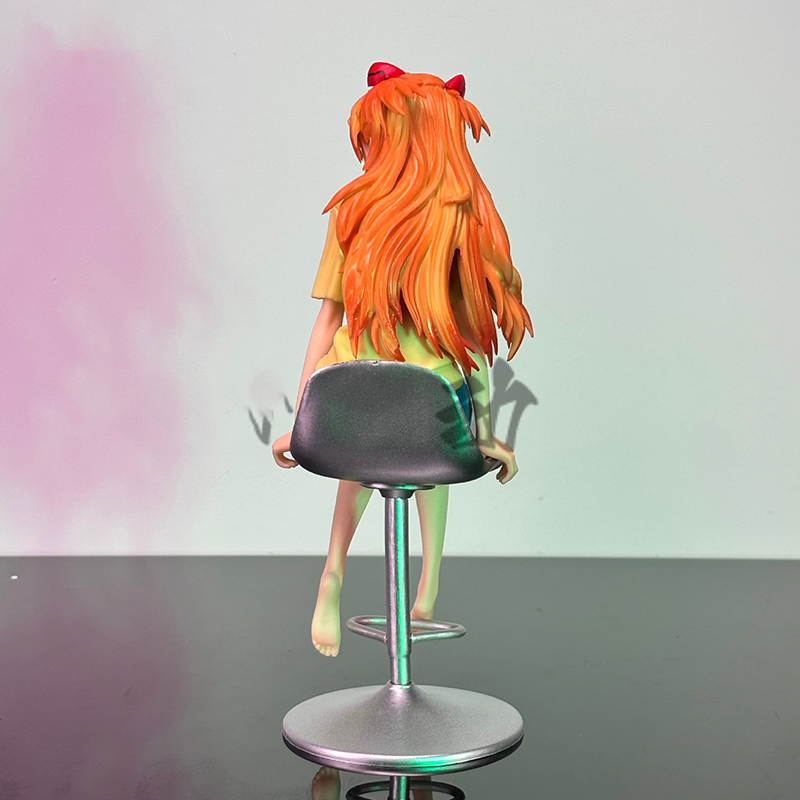 Neon Genesis Evangelion Asuka Langley Statue Action Figure Collection Premium Anime Model Toy Fans Collectors Decoration