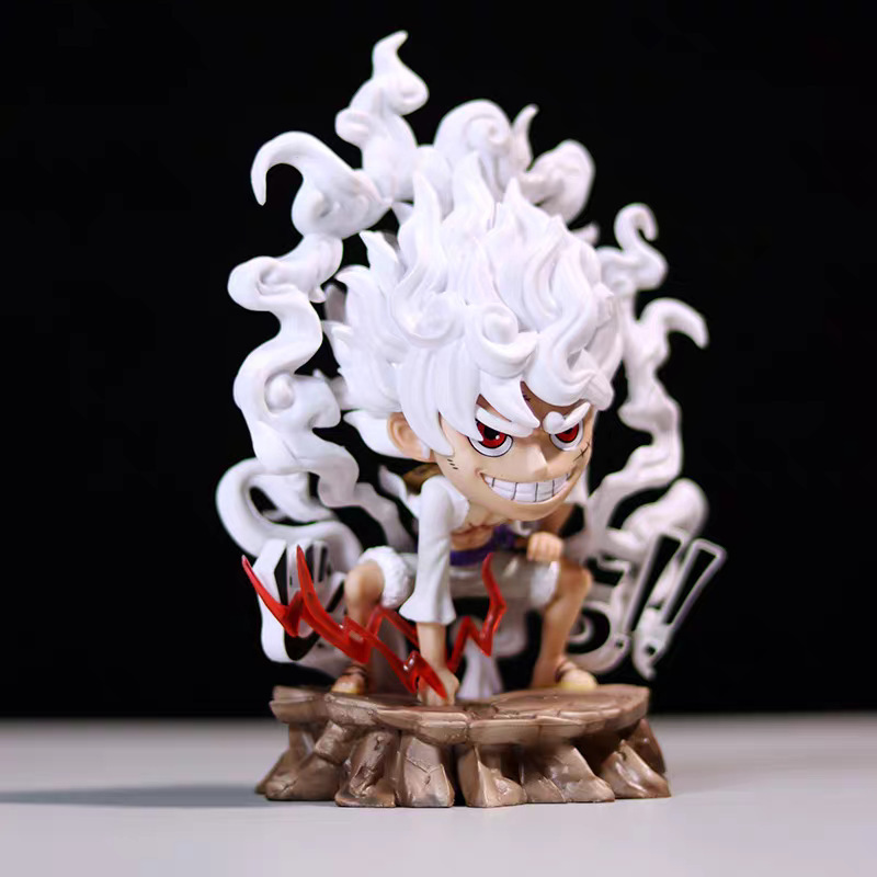 One Piece Roronoa Zoro Nika Luffy Statue Action Figure Collection Premium Anime Model Toy Fans Collectors Decoration