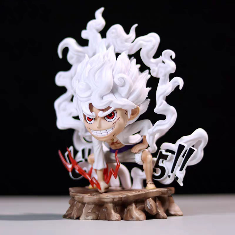 One Piece Roronoa Zoro Nika Luffy Statue Action Figure Collection Premium Anime Model Toy Fans Collectors Decoration