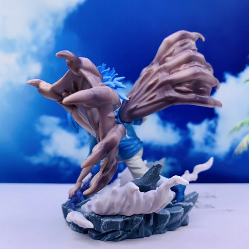 Naruto Shippuden Sasuke Uchiha Rin Nohara Statue Action Figure Collection Premium Anime Model Toy Fans Collectors Decoration