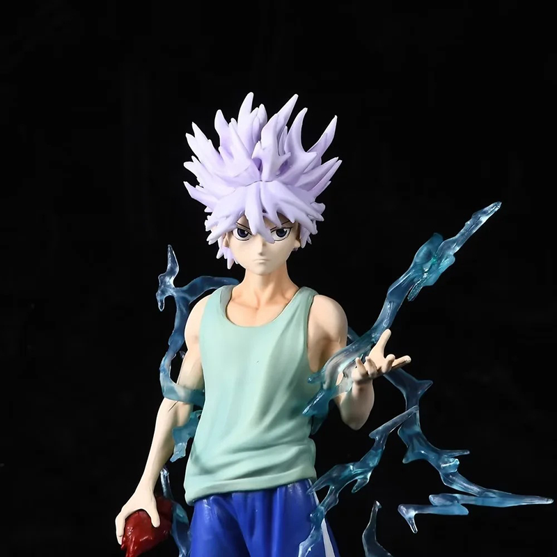 Hunter x Hunter Killua Zoldyck Statue Action Figure Collection Premium Anime Model Toy Fans Collectors Decoration
