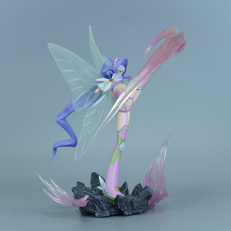 Digimon Agunimon Lobomon Fairymon Statue Action Figure Collection Premium Anime Model Toy Fans Collectors Decoration