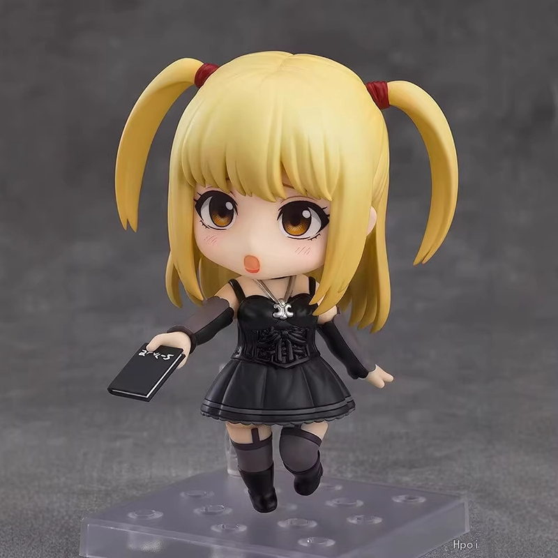 Death Note Misa Amane Chibi Statue Action Figure Collection Premium Anime Model Toy Fans Collectors Decoration