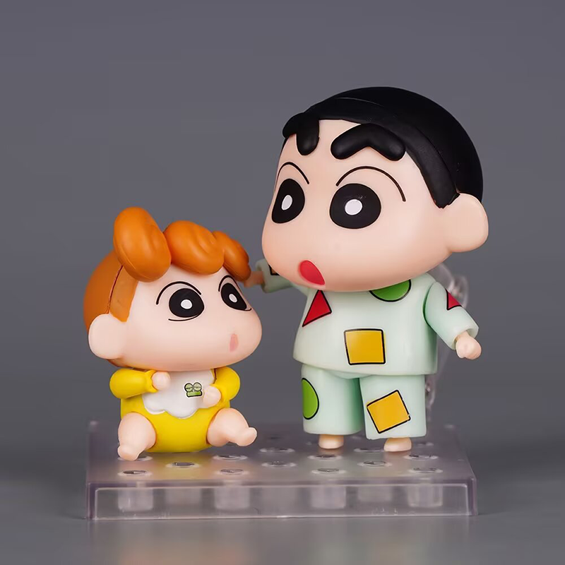 Crayon Shin Chan Statue Action Figure Collection Premium Anime Model Toy Fans Collectors Decoration