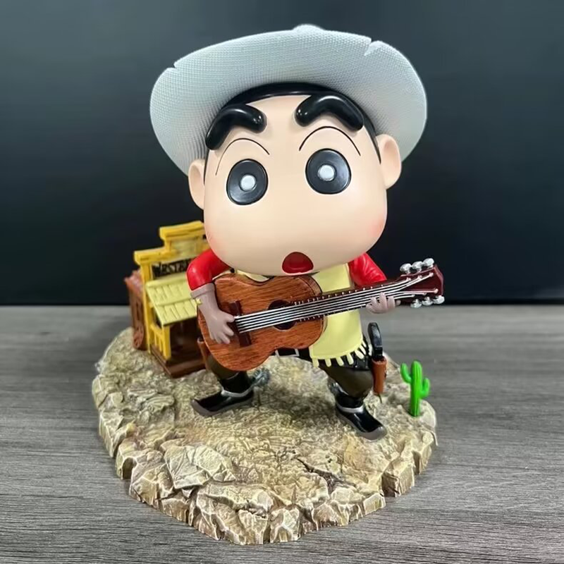 Crayon Shin Chan Statue Action Figure Collection Premium Anime Model Toy Fans Collectors Decoration