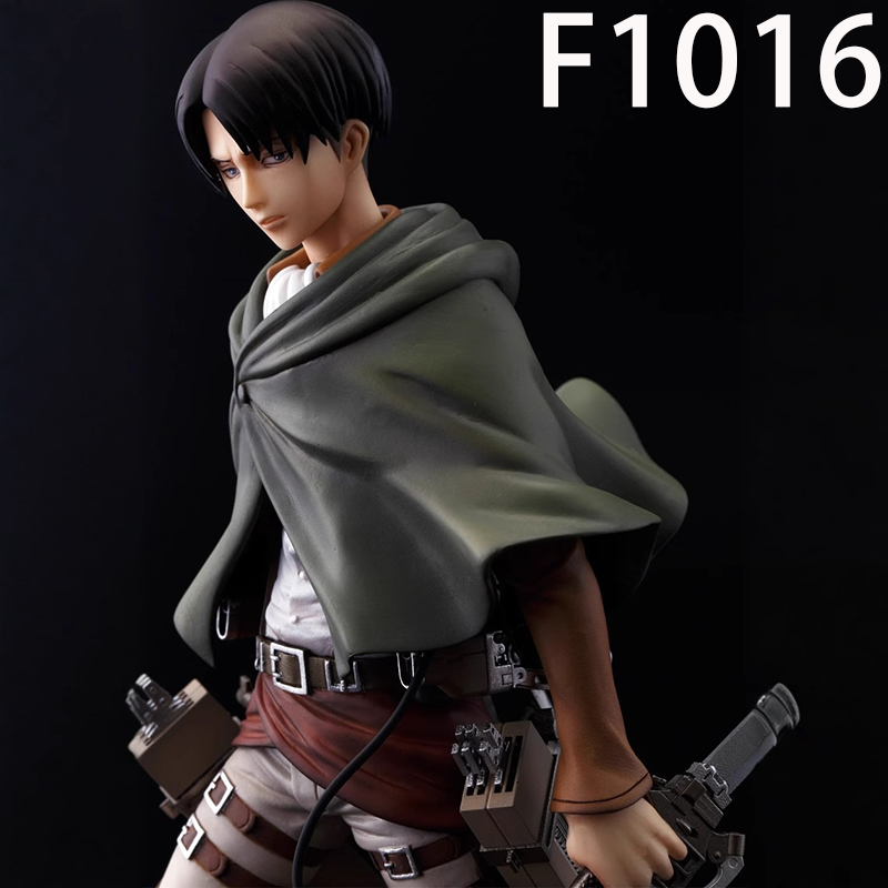 Attack on Titan Levi Ackerman Statue Action Figure Collection Premium Anime Model Toy Fans Collectors Decoration