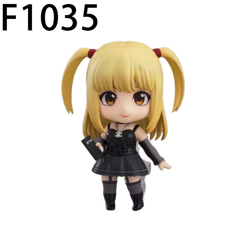 Death Note Misa Amane Chibi Statue Action Figure Collection Premium Anime Model Toy Fans Collectors Decoration