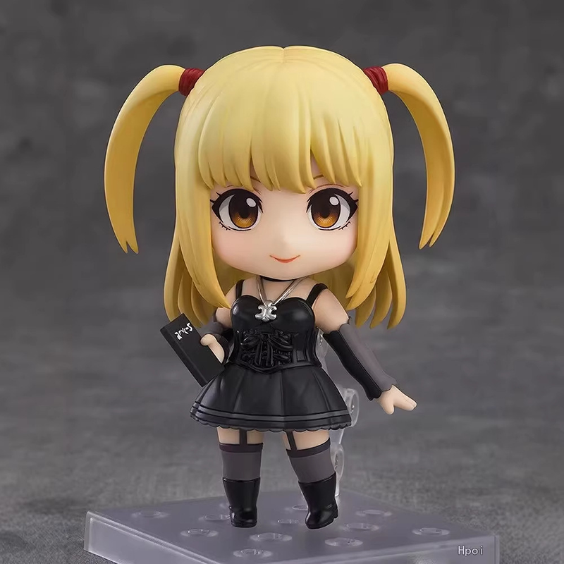 Death Note Misa Amane Chibi Statue Action Figure Collection Premium Anime Model Toy Fans Collectors Decoration