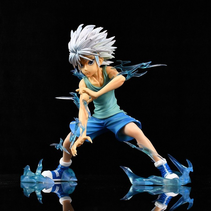 Hunter x Hunter Killua Zoldyck Statue Action Figure Collection Premium Anime Model Toy Fans Collectors Decoration