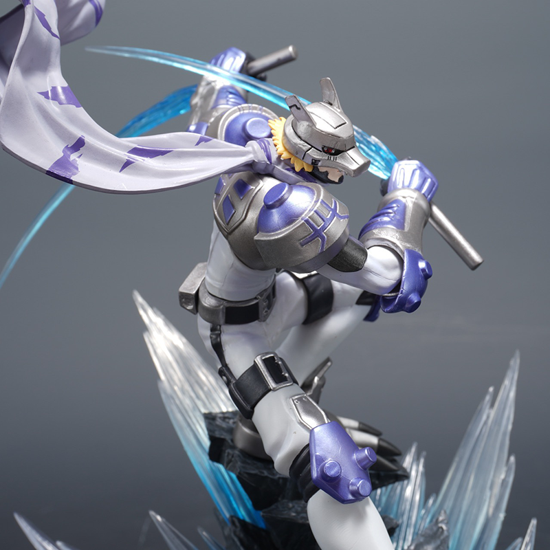 Digimon Agunimon Lobomon Fairymon Statue Action Figure Collection Premium Anime Model Toy Fans Collectors Decoration