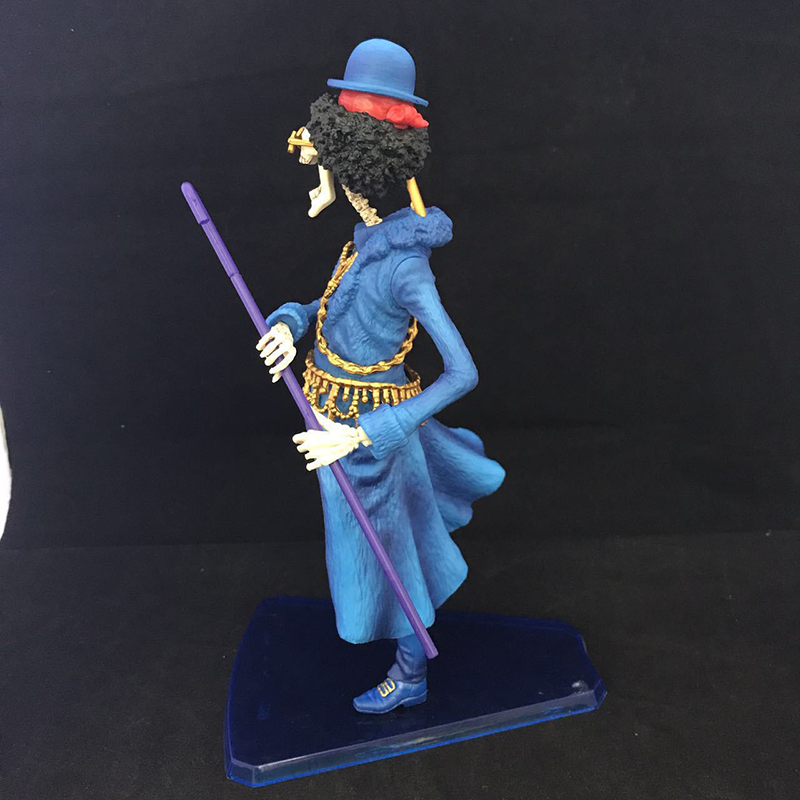 One Piece Brook Statue Action Figure Collection Premium Anime Model Toy Fans Collectors Decoration