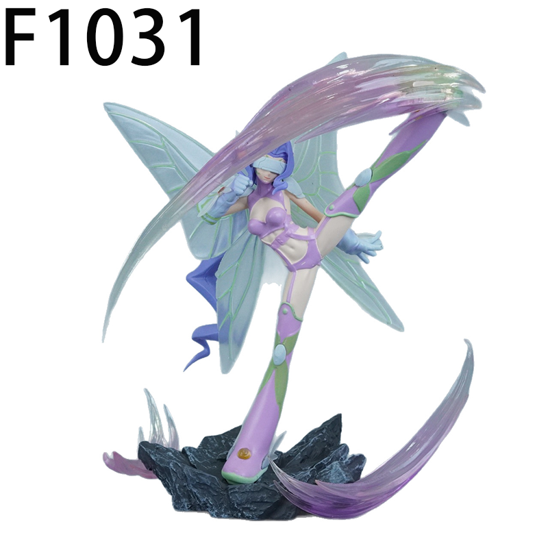 Digimon Agunimon Lobomon Fairymon Statue Action Figure Collection Premium Anime Model Toy Fans Collectors Decoration