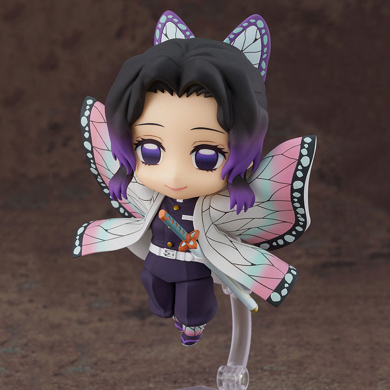 Demon Slayer Tengen Uzui Shinobu Kocho Chibi Statue Action Figure Collection Premium Anime Model Toy Fans Collectors Decoration