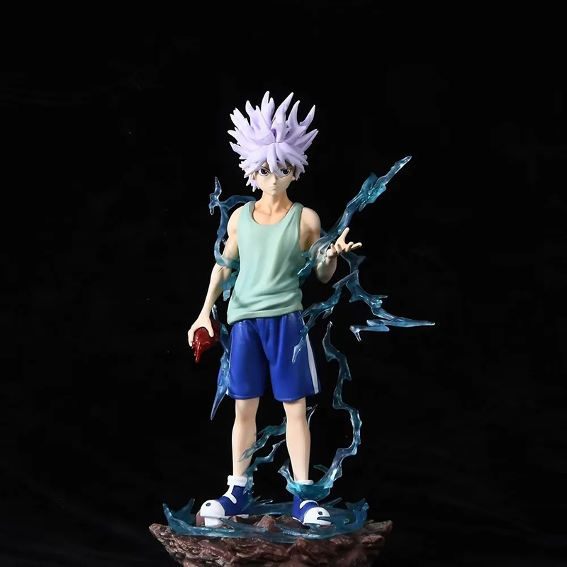Hunter x Hunter Killua Zoldyck Statue Action Figure Collection Premium Anime Model Toy Fans Collectors Decoration