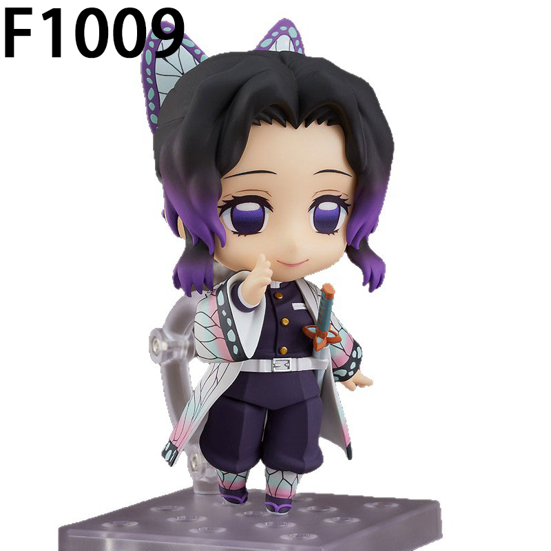 Demon Slayer Tengen Uzui Shinobu Kocho Chibi Statue Action Figure Collection Premium Anime Model Toy Fans Collectors Decoration
