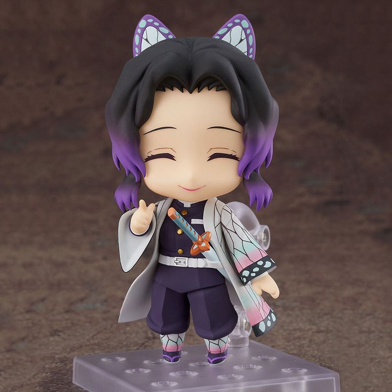 Demon Slayer Tengen Uzui Shinobu Kocho Chibi Statue Action Figure Collection Premium Anime Model Toy Fans Collectors Decoration