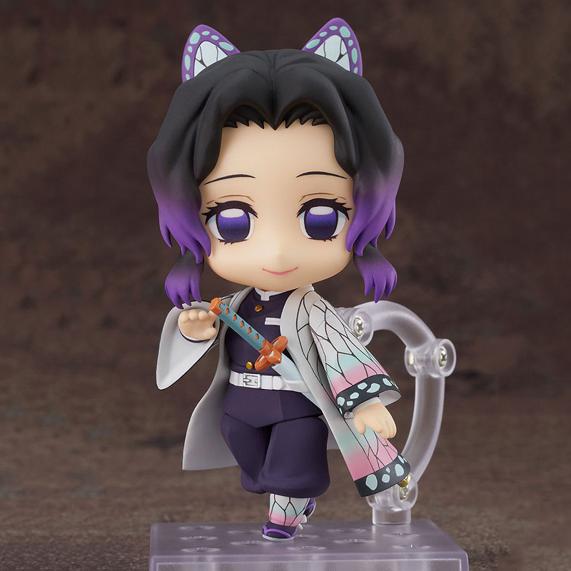 Demon Slayer Tengen Uzui Shinobu Kocho Chibi Statue Action Figure Collection Premium Anime Model Toy Fans Collectors Decoration