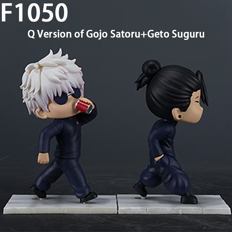 Jujutsu Kaisen Choso Gojo Satoru Suguru Geto Chibi Statue Action Figure Collection Premium Anime Model Toy Fans Decoration