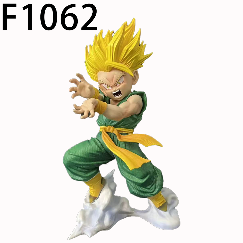 Dragon Ball Trunks Son Goku Statue Action Figure Collection Premium Anime Model Toy Fans Collectors Decoration