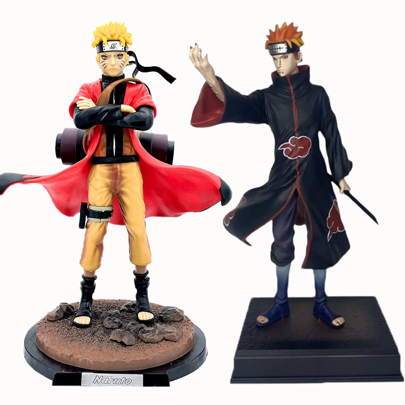 Naruto Shippuden Pain Naruto Uzumaki Statue Action Figure Collection Premium Anime Model Toy Fans Collectors Decoration