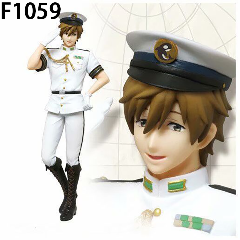 Free Eternal Summer Haruka Nanase Makoto Tachibana Statue Action Figure Collection Premium Anime Model Toy Fans Decoration