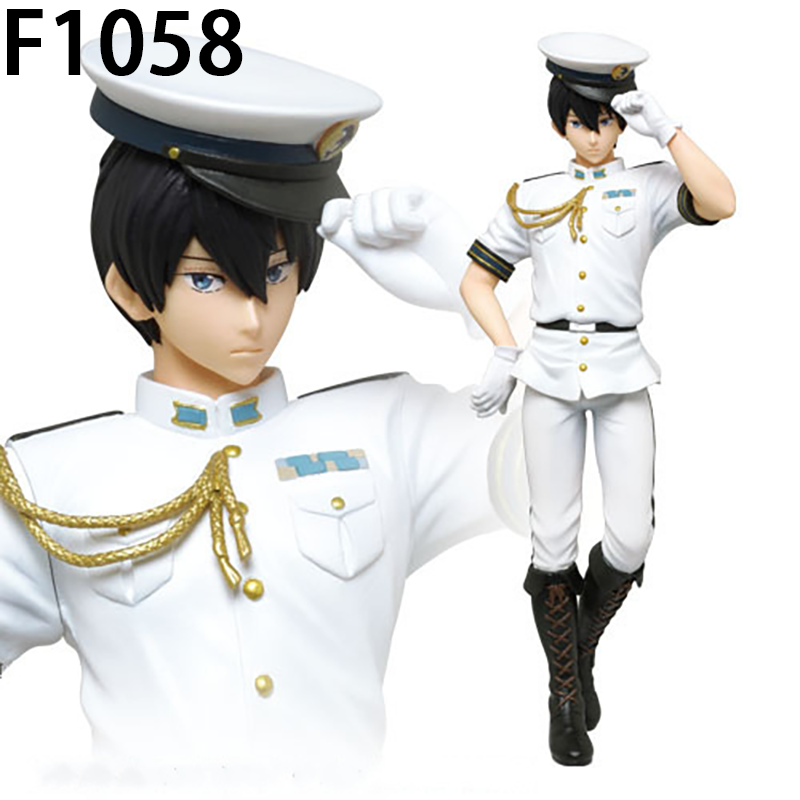 Free Eternal Summer Haruka Nanase Makoto Tachibana Statue Action Figure Collection Premium Anime Model Toy Fans Decoration