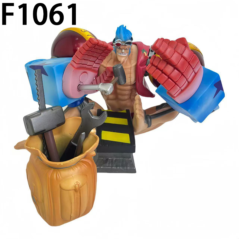 One Piece Sanji Franky Statue Action Figure Collection Premium Anime Model Toy Fans Collectors Decoration