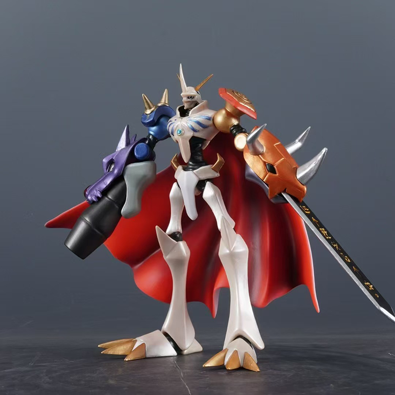 Digimon Garudamon Omegamon Statue Action Figure Collection Premium Anime Model Toy Fans Collectors Decoration