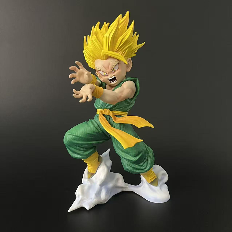 Dragon Ball Trunks Son Goku Statue Action Figure Collection Premium Anime Model Toy Fans Collectors Decoration