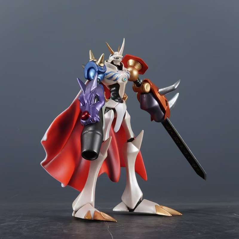 Digimon Garudamon Omegamon Statue Action Figure Collection Premium Anime Model Toy Fans Collectors Decoration