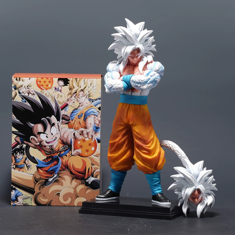 Dragon Ball Trunks Son Goku Statue Action Figure Collection Premium Anime Model Toy Fans Collectors Decoration