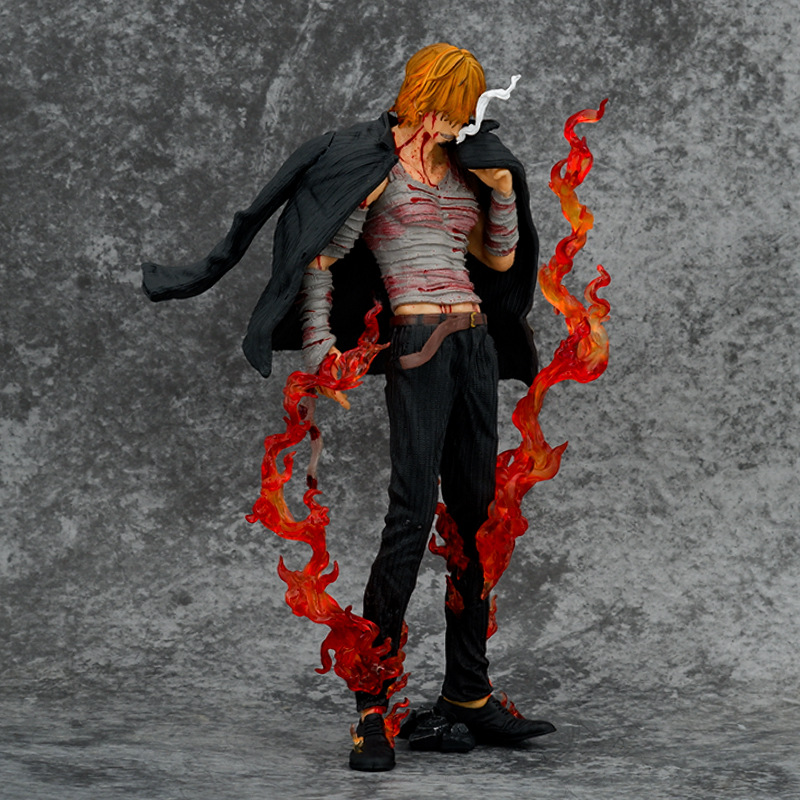 One Piece Sanji Franky Statue Action Figure Collection Premium Anime Model Toy Fans Collectors Decoration